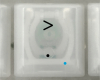 . > Keycap, iBook G3 Clamshell, Original Blueberry